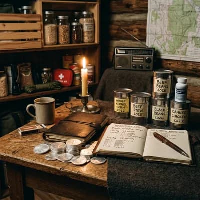 Silver Coins and Prepper Assets